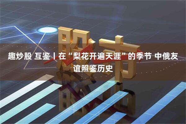 趣炒股 互鉴丨在“梨花开遍天涯”的季节 中俄友谊照鉴历史